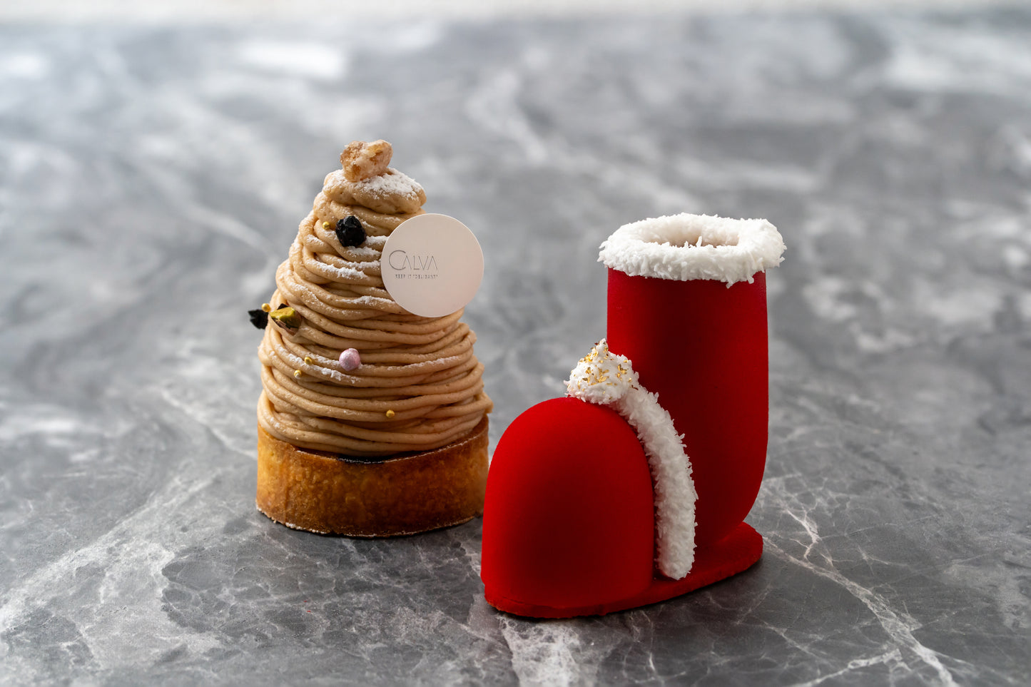 [クリスマス予約2025]ブーツセット（チョコレートブーツ・モンブラン）