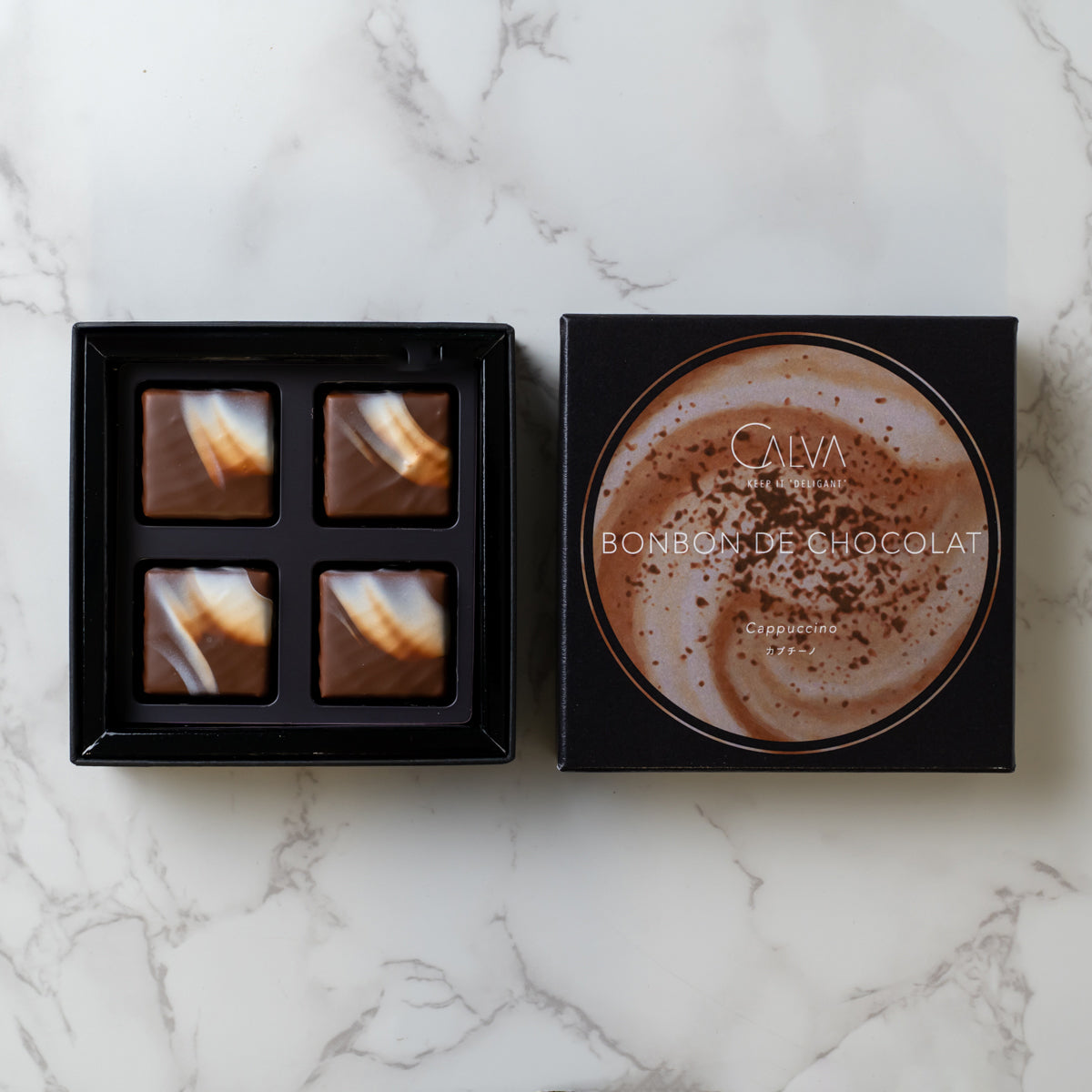 カプチーノ（ボンボンショコラ 4個BOX）