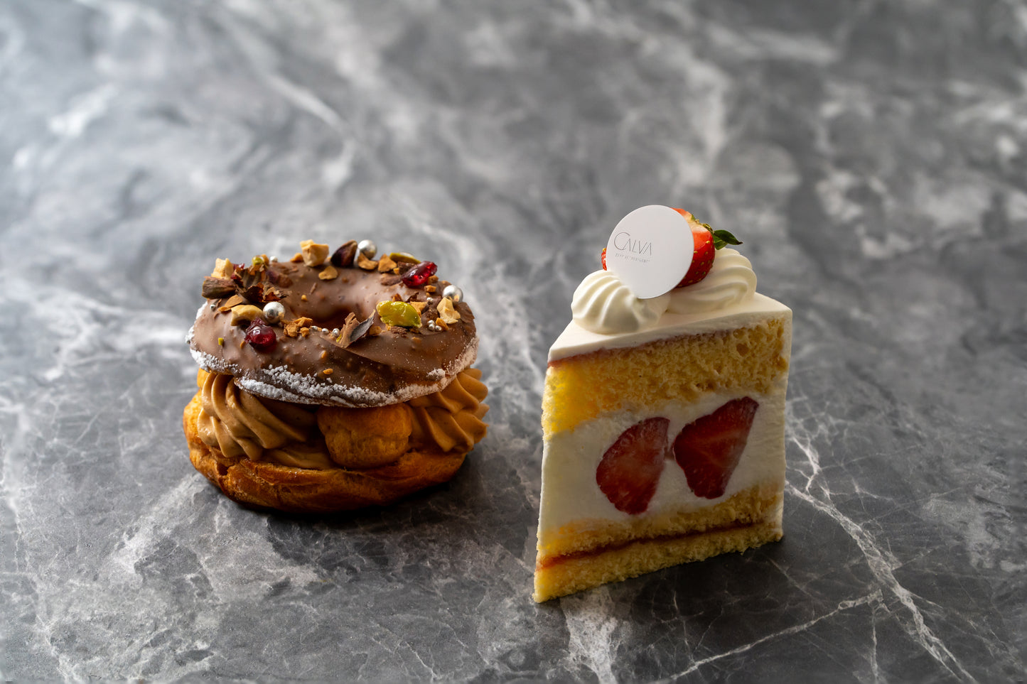 [クリスマス予約2025]リースセット（ショートケーキ・リースプラリネ）